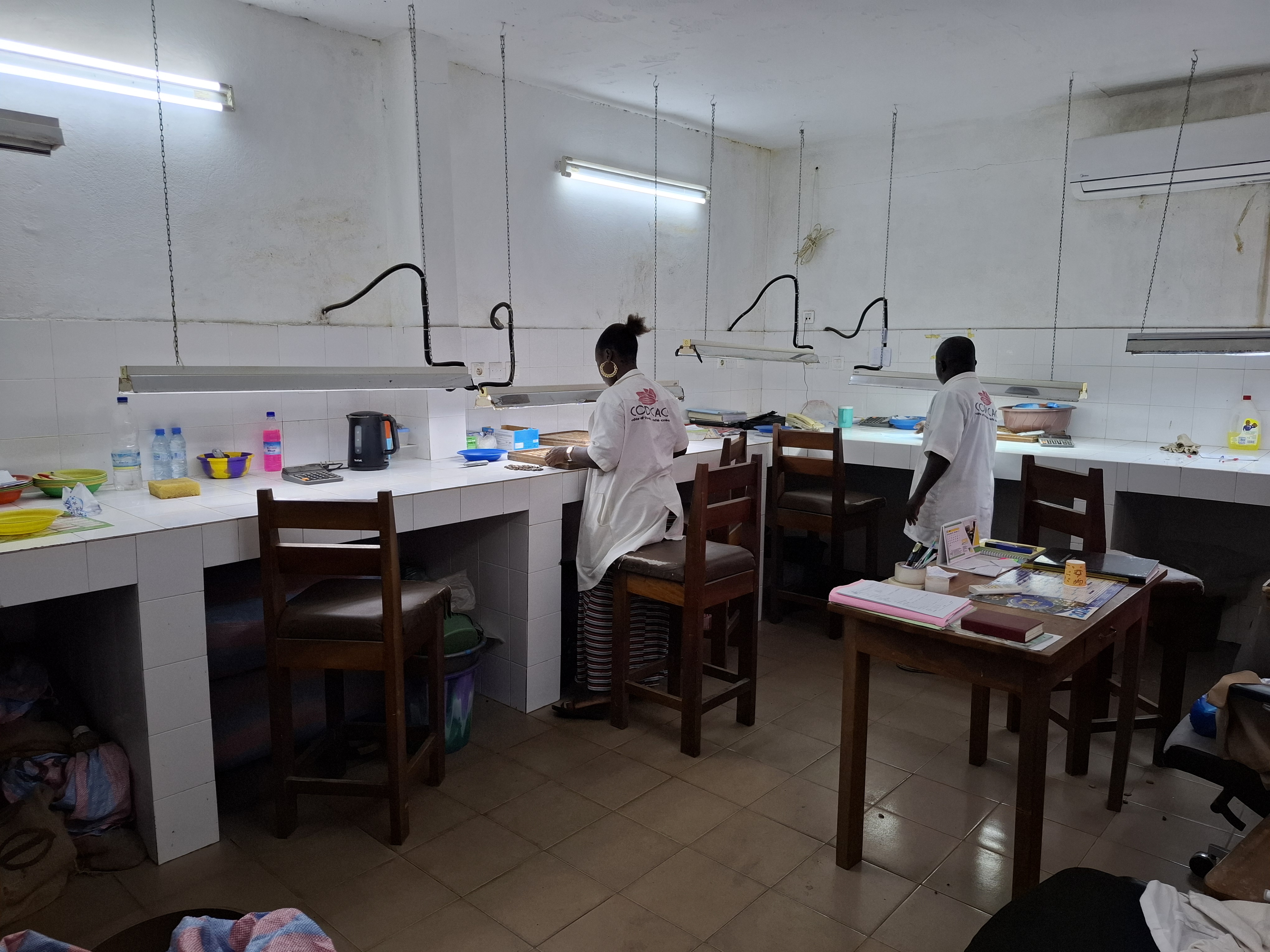 CODICAO quality control laboratory in San-Pédro