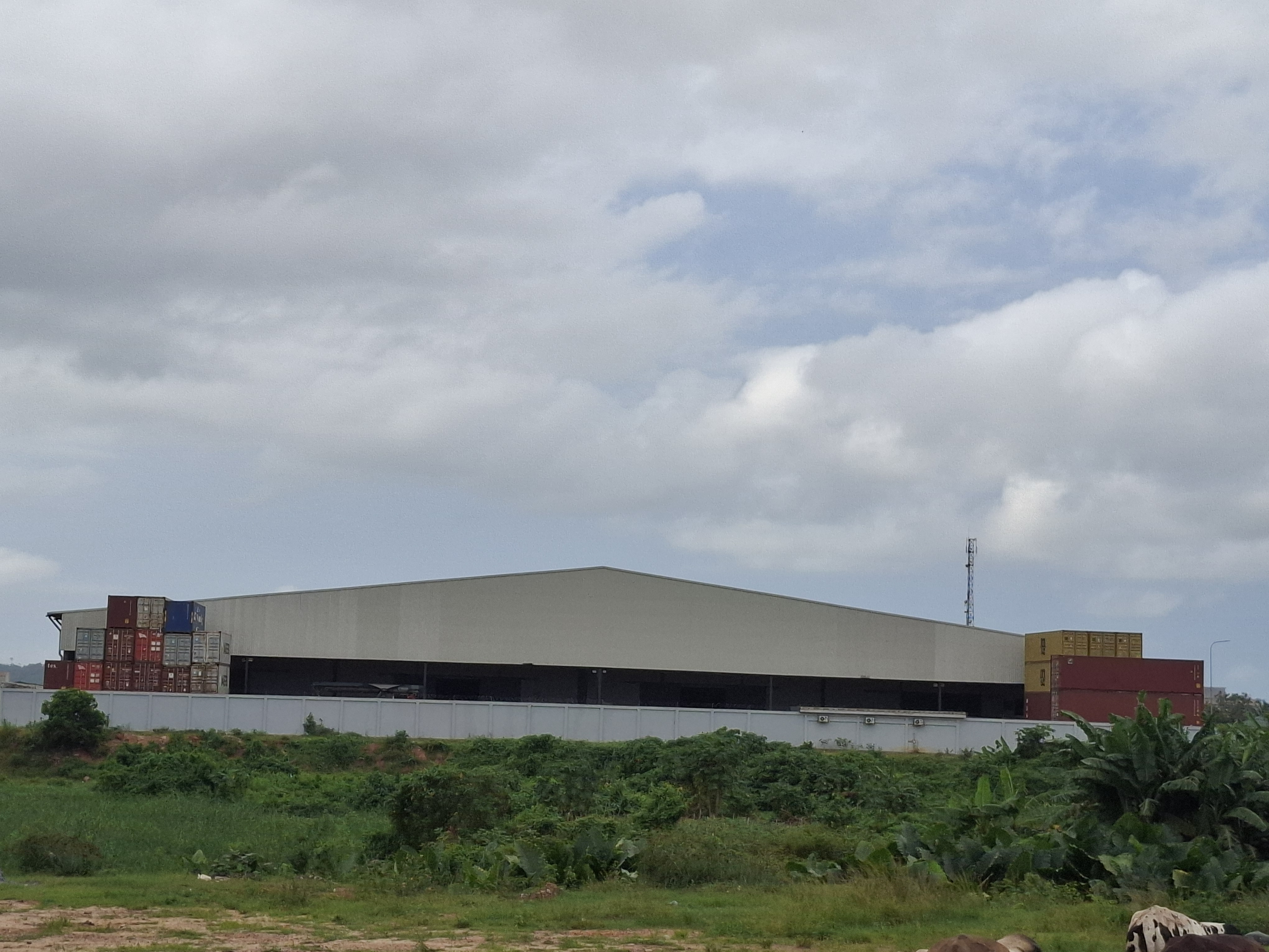 Modern warehouse site